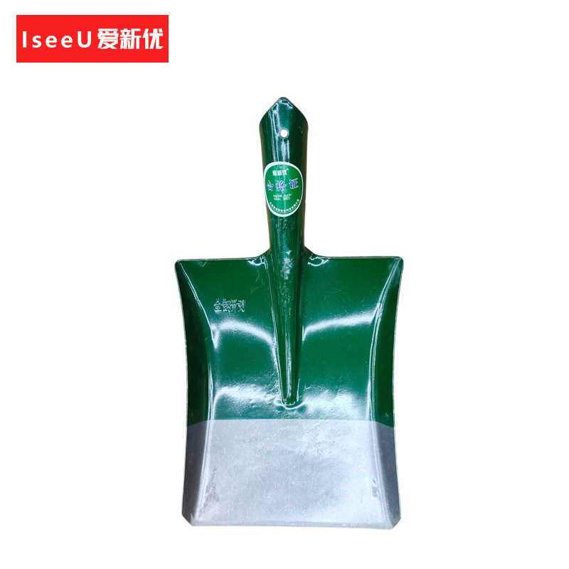 爱新优 锰钢淬火方铲平头铲铁锹铁铲 大号 (个)