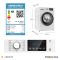 惠而浦(Whirlpool) 全自动家用变频洗烘干一体机滚筒洗衣机净彩系列10KG公斤WF100BHE875W