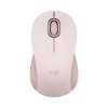 罗技(Logitech)M550无线蓝牙鼠标 办公蓝牙鼠标人体工学双模鼠标大小手可选男女通用 粉色
