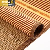 批发寝室单人床竹席学生宿舍凉席0.80.9m1.0米90cm席定做席子三维工匠_900 其它 花金砖0.9*1.9米