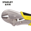 史丹利(STANLEY)加硬直齿大力钳工业级固定夹持钳工具大力钳子 84-379-23(10英寸)