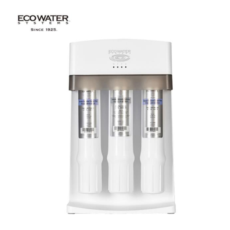 美国怡口(ECOWATER)家用净水器升级款1:1低废水比反渗透纯饮2.5L大流量ERO001-3