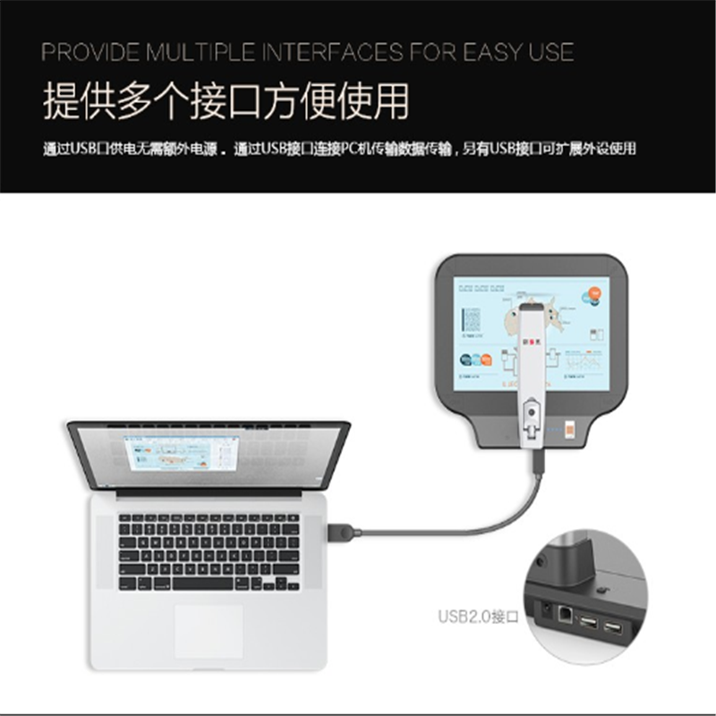 智汇星D16A3高拍仪高清a3扫描仪高速办公1600万像素文件拍摄仪可选配二代证阅读器 带副摄像头+身份证阅读器
