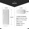 便携无线蓝牙小键盘平板电脑华为m6苹果ipad安卓手机通用外接充电 黑色 蓝牙单键盘