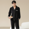 纤丝鸟(Tinsino) 纤丝鸟 秋冬新品海岛绒系列加绒加厚家居服男士长袖长裤睡衣套装9217B XXXL