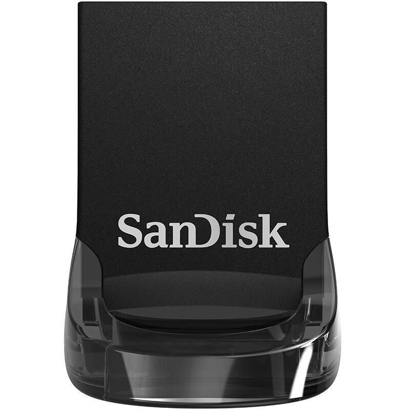 闪迪(Sandisk)256GB U盘 至尊高速酷豆 CZ430 USB3.2电脑车载优盘 读400MB/s 黑色高清大图