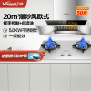 万和(Vanward)20m³手感智控欧式烟灶套餐X737A+C5B天然气烟灶套餐