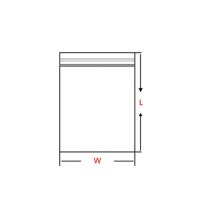 安赛瑞 透明PE自封袋 14×20cm 厚度160μm 36094 300个/包