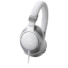 铁三角(audio-technica)ATH-AR5iS(金属银色)便携型耳罩式智能手机专用耳麦 有线耳机