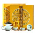 源御露 安溪铁观音新茶浓香型高山茶兰花香御品豪茗高档礼盒装带茶具400g茶叶