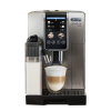 德龙(DeLonghi)全自动咖啡机D9MAX意式美式全触摸中文彩屏显示15Bar泵压豆粉两用原装进口