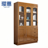 璎蕙 实木书柜三门 台