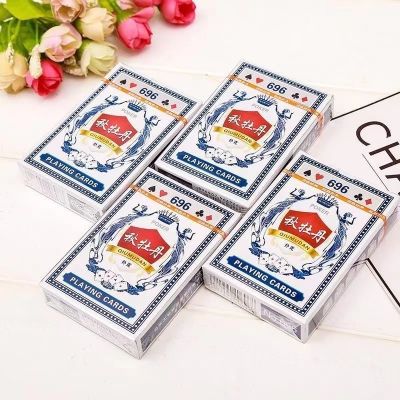 闪电客扑克牌一条娱乐家用纸牌游戏道具桌游斗地主加厚扑克牌整箱100副(Pkd) 扑克牌1副
