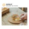 玻璃杯2个 耐热玻璃花茶茶具加厚花茶壶花茶道套装家用蜡烛电陶炉加热煮茶壶