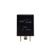 汽车电子闪光器12V24V伏三脚汽车货车通用型三插转向灯闪光器 电子闪光器 12V 150W 黑色