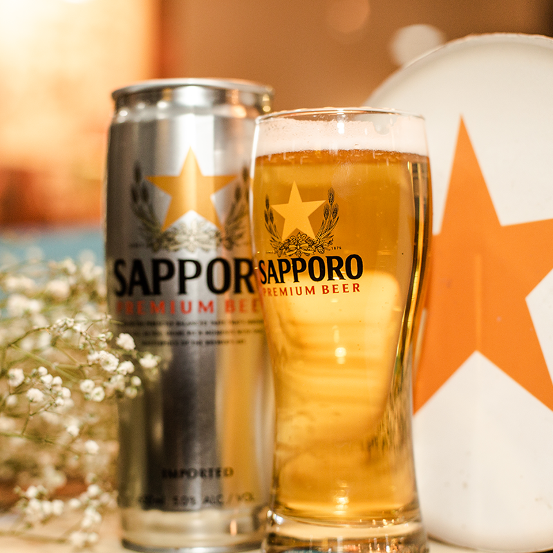 三宝乐(Sapporo)越南进口日式札幌 进口啤酒650ML*12听 整箱装