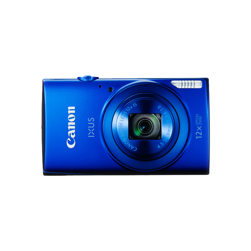佳能(Canon) IXUS170 12变焦 高清CCD相机 2000万像素复古便携相机 蓝色