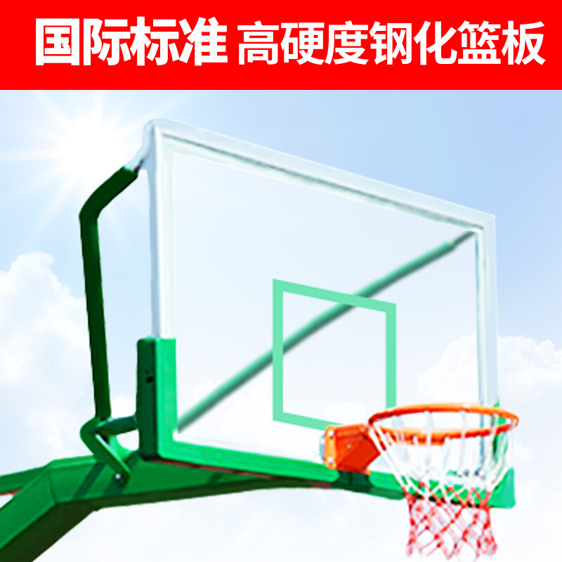 健伦篮球框室外壁挂式成人篮球架篮圈悬挂式儿童家用标准比赛室内室外