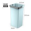 可折叠收纳拖地桶水桶提手家用塑料桶大号特大拖把桶折叠桶储水桶 湖蓝丨长方形拖把桶(单手提)