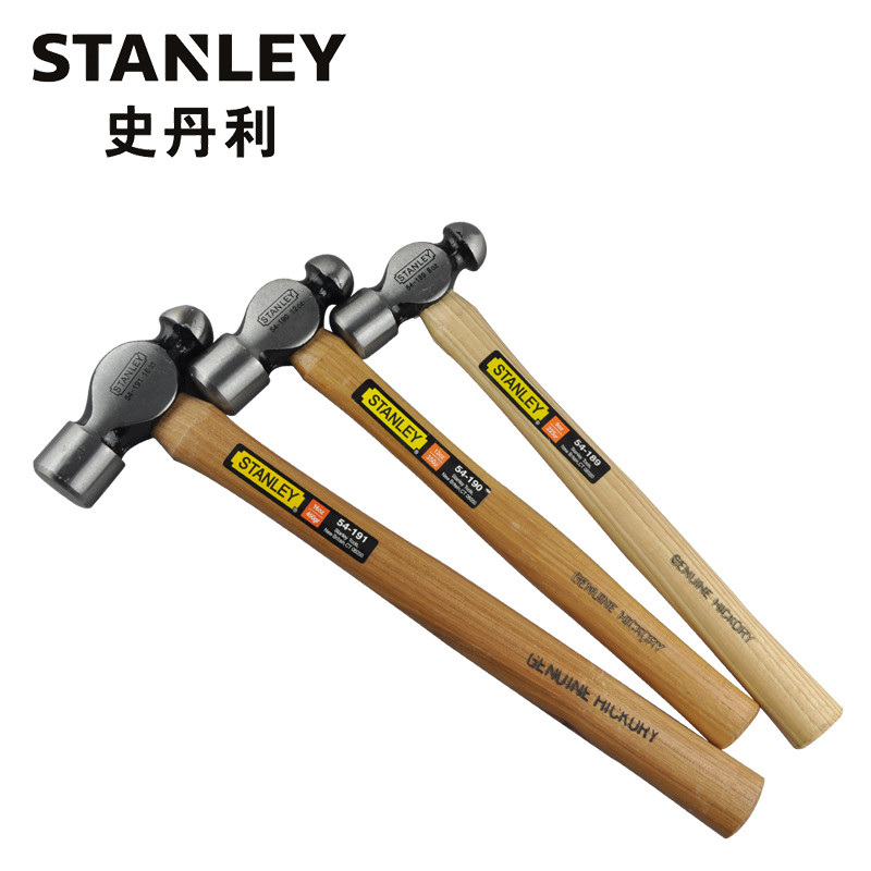 史丹利Stanley 54-193-23 硬木柄圆头锤家庭用榔头32oz