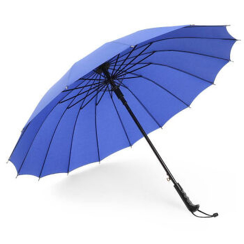 爱上雨天 雨伞可定制logo 蓝色带太保logo ASYT-1