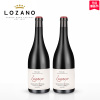 [高端之选]LOZANO西班牙洛萨诺酒庄原瓶原装进口DOC级洛萨诺1号干红葡萄酒红酒双支750ml*2