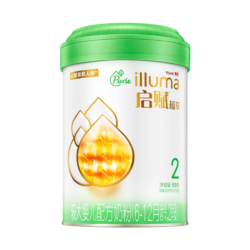 惠氏启赋有机较大婴儿奶粉2段900克