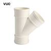 VUC PVC管45°斜三通 75X75 个