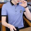 梵克公牛夏季潮流男装POLO衫2020新款有带领短袖T恤男翻衣