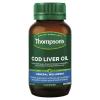 Thompson‘s 汤普森 COD LIVER OIL PLUS 深海鳕鱼肝油胶囊 100粒 500mg 新西兰进口