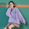 [8.5折价84.9元叠加优惠券]唐狮卫衣女秋冬新款加绒连帽卫衣女加厚女士红色上衣overize