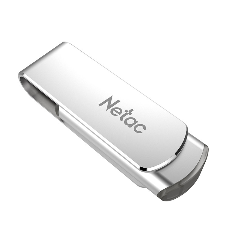 朗科(Netac) U盘64G USB3.0高速创意U388 金属旋转U盘 带指示灯