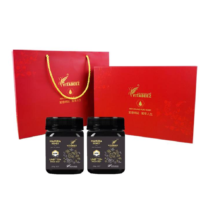 新西兰麦卢卡蜂蜜原装进口纯正天然VITABEEZUMF15+250g*2礼盒装