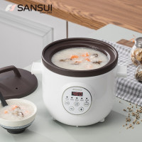 山水(SANSUI) CS328-A电炖锅 紫砂内胆智能1.5L大容量
