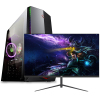 铭能 12代i5六核/GTX1660Ti独显/16G内存 512G固态 台式机 台式电脑 组装机 组装电脑 家用办公电脑主机 学生设计电脑台式 电竞直播吃鸡游戏电脑+27英寸全套
