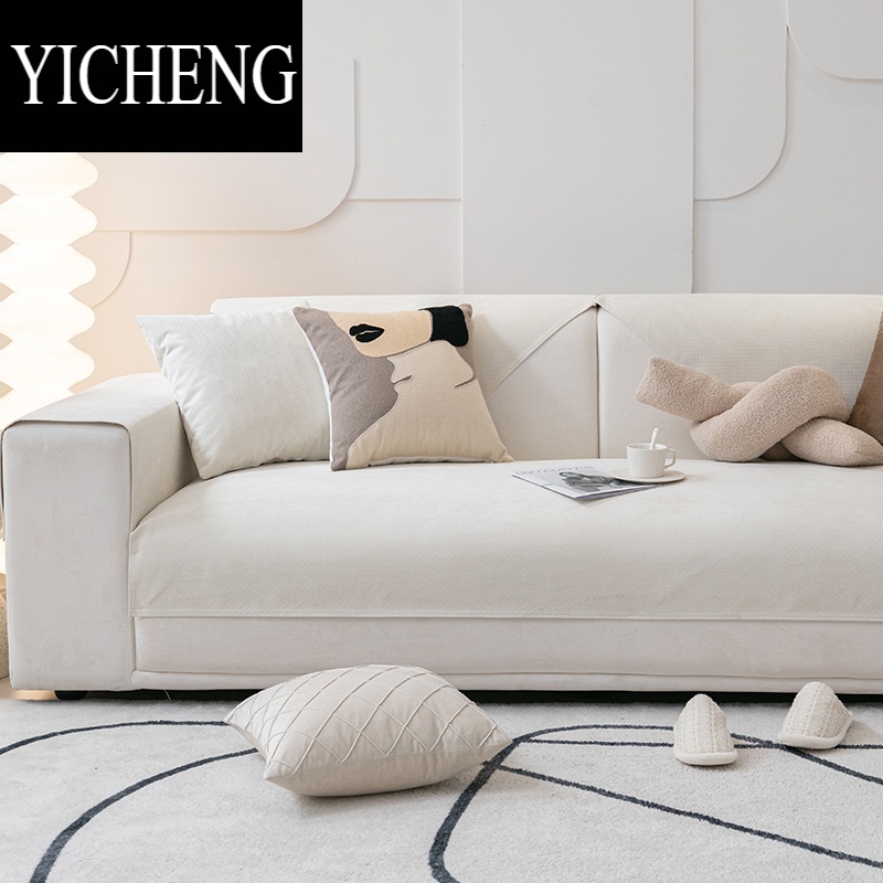 YICHENG防水沙发垫四季通用防滑坐垫宠物隔尿套罩靠背防猫抓盖布巾