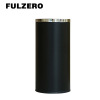 FULZERO不锈钢垃圾桶50L本色个