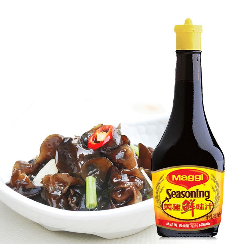 maggi美极鲜味汁200ml 生抽酱油炒菜寿司凉拌调味料图片