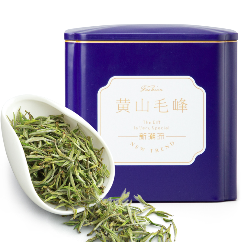 艺魁堂茶叶2025新茶上市开园头采明前黄山毛峰茶叶绿茶100g散装