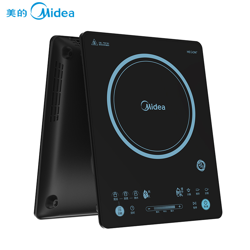 美的(Midea)电磁炉 C22-RH2275 2200W功率 8档 家用匀火触摸速热爆炒电磁炉