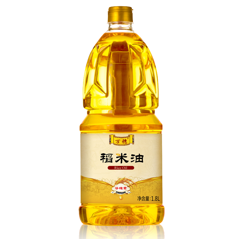 万穗 稻米油1.8L桶装食用油高清大图