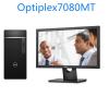 戴尔(Dell)Optiplex7080MT商用电脑整机 23.8英寸显示器( i7-10700 16G 1T+256G
