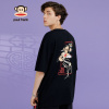 Paul Frank/大嘴猴 夏季印花经典短袖T恤男潮流百搭时尚 PFCTE212693M