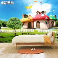 卡通农场 时尚装修沙卧室客厅大型壁画 电视背景墙纸壁纸影视墙壹德壹