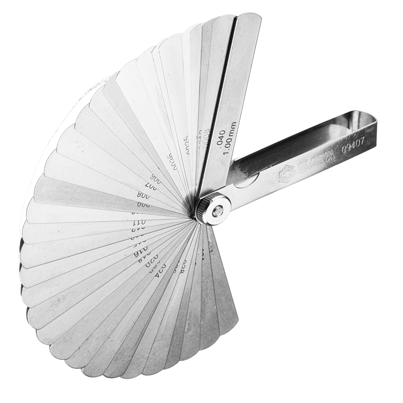 世达(SATA)09407 32件套公英制塞尺0.02-1.00MM(含检测费)