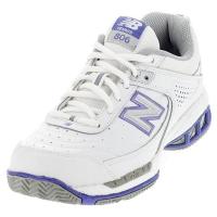 新百伦(New Balance)NewBalance女士经典网球鞋全粒面皮革缓震透 White 39