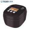 虎牌(Tiger)日本进口电饭煲 JPT-H18C 智能压力IH电磁加热土锅涂层 3L电饭煲6-9人份 丝光白