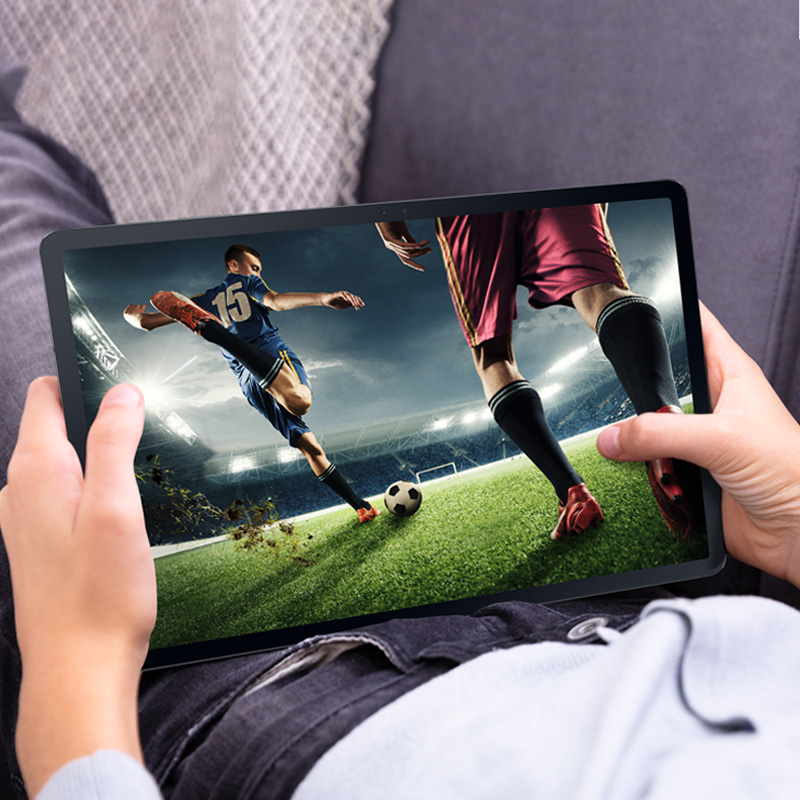 三星(SAMSUNG)平板电脑Galaxy Tab S7+ 12.4英寸高清大屏追剧影音游戏娱乐阅读移动轻薄商务办公本网课学习机6G+128G wifi版 迷雾金高清大图