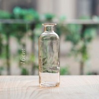 小口玻璃瓶 花瓶花器花插 清新森系INS日式北欧装饰摆件 E_349