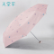 天堂伞 五折晴雨伞 53067E梦蝶